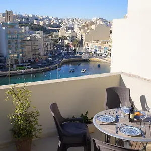  Appartamento Stylish St.julians Penthouse With Terrace In The Centre With Seaviews